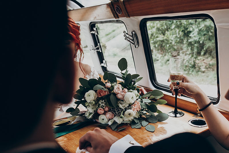 Wedding bus